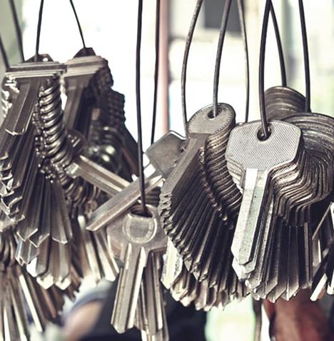 Mehrere Schlüsselrohlinge